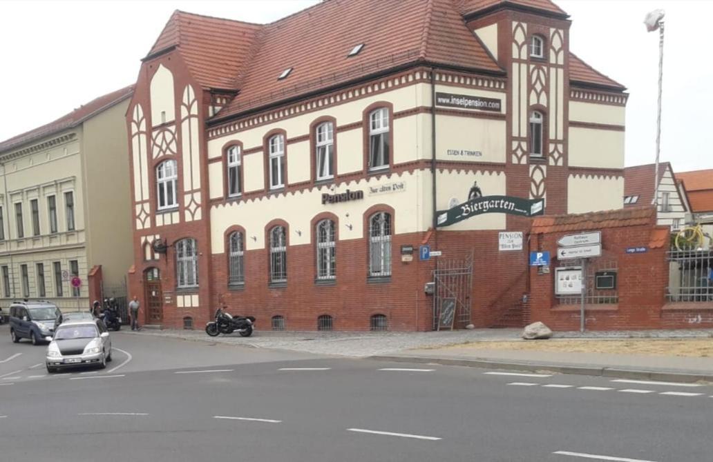 Pension Zur Alten Post Havelberg Buitenkant foto