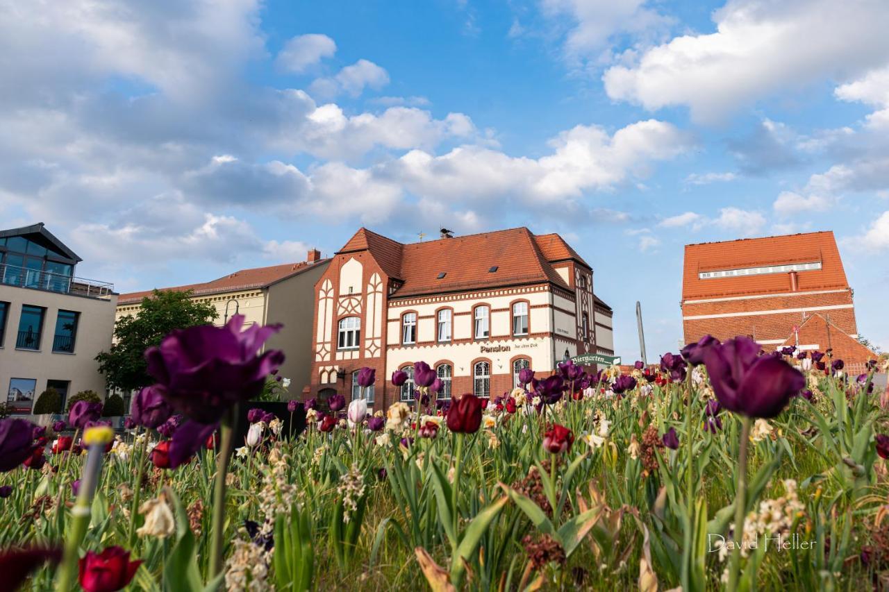 Pension Zur Alten Post Havelberg Buitenkant foto