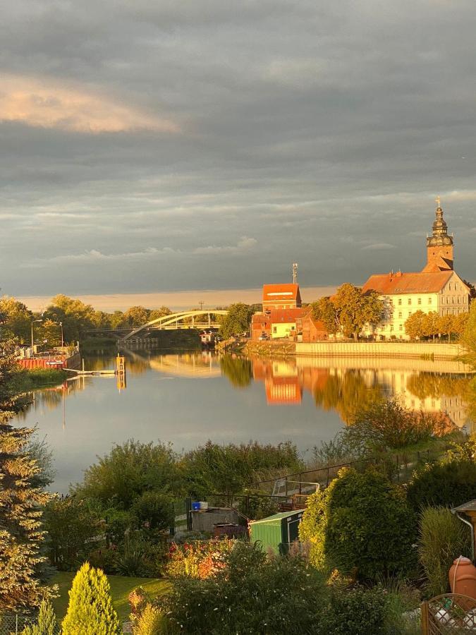 Pension Zur Alten Post Havelberg Buitenkant foto