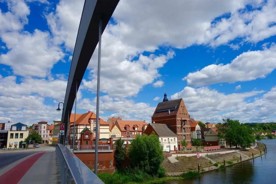 Pension Zur Alten Post Havelberg Buitenkant foto